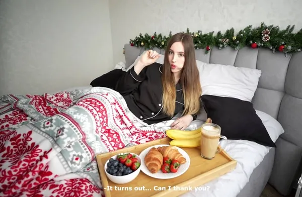 phim sex pong kyubi Bữa sáng giáng sinh cho chị kế ăn chuối