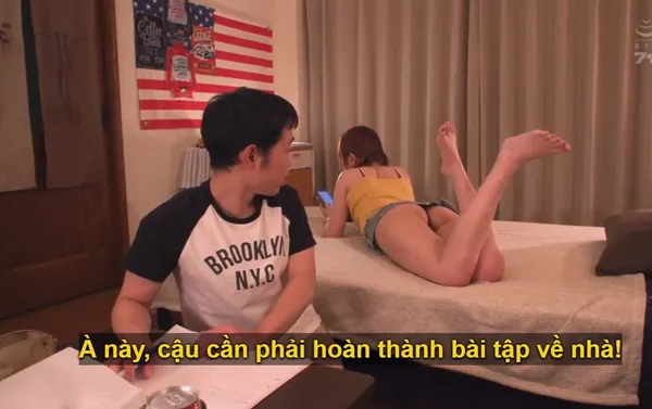 sex viesub ở nhà làm bài tập cũng không yên với nhỏ bạn thân chuyên “chăn chuối”